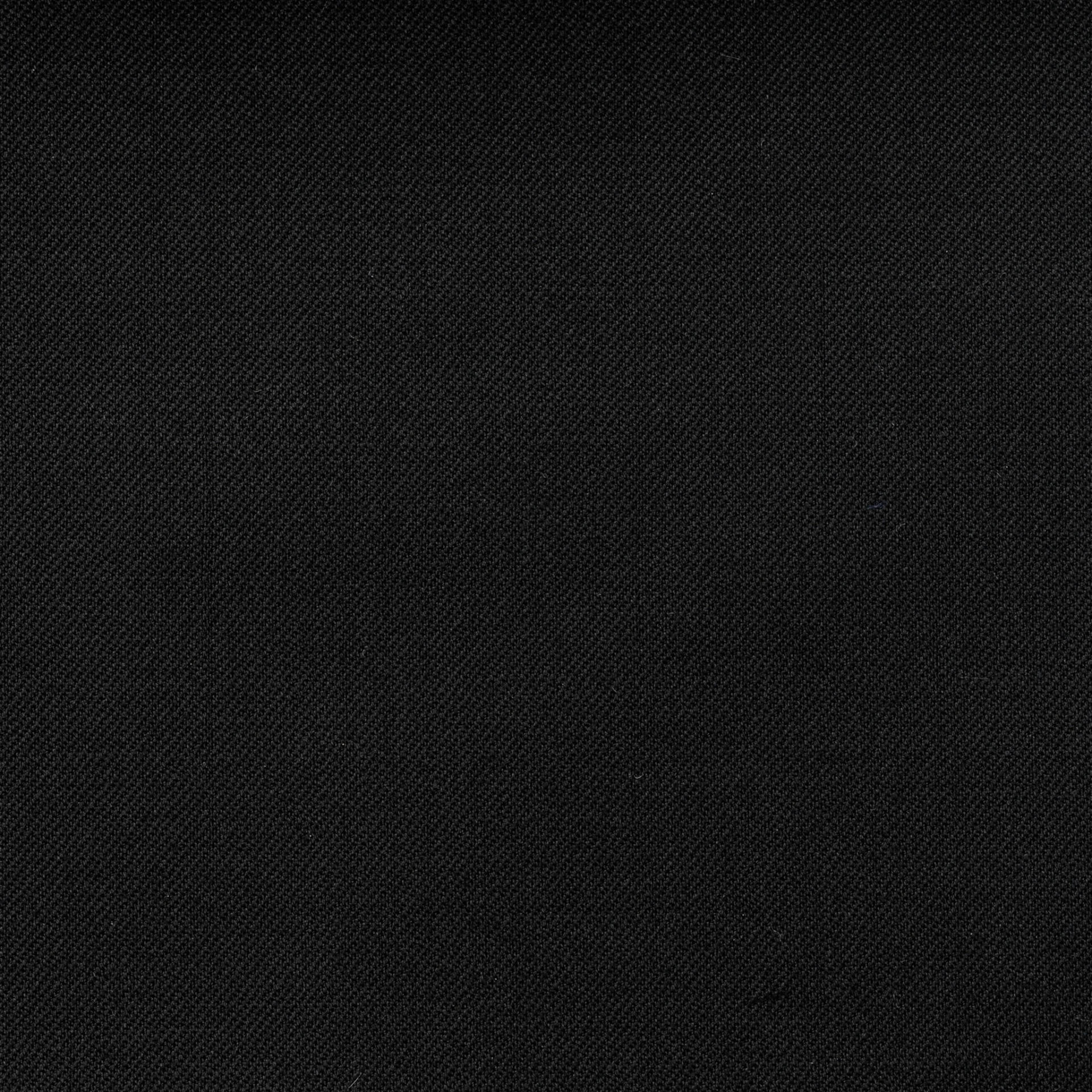 Plain Black - 100% Worsted Wool - 300g