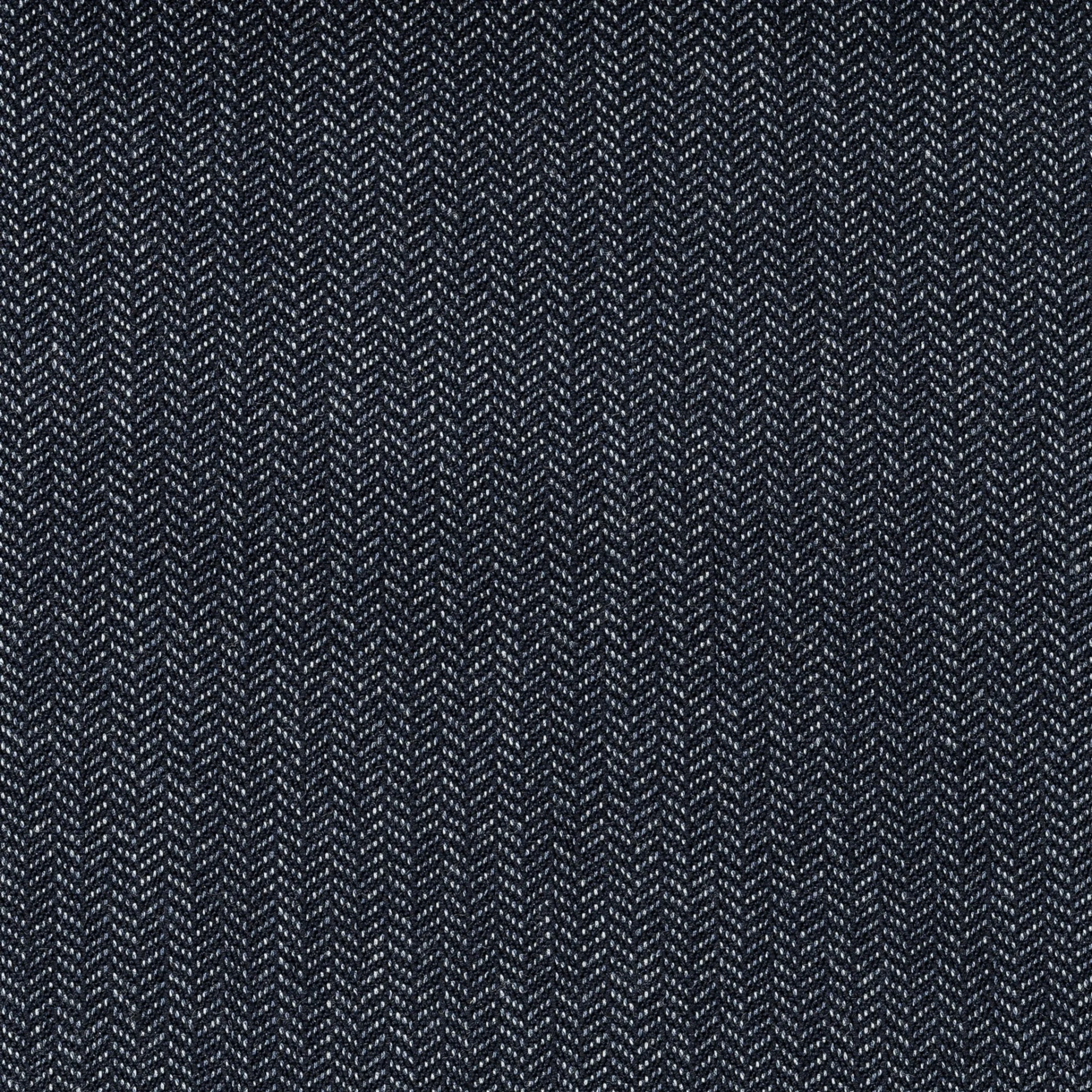 Slate Blue Chevron - 100% Worsted Wool - 300g