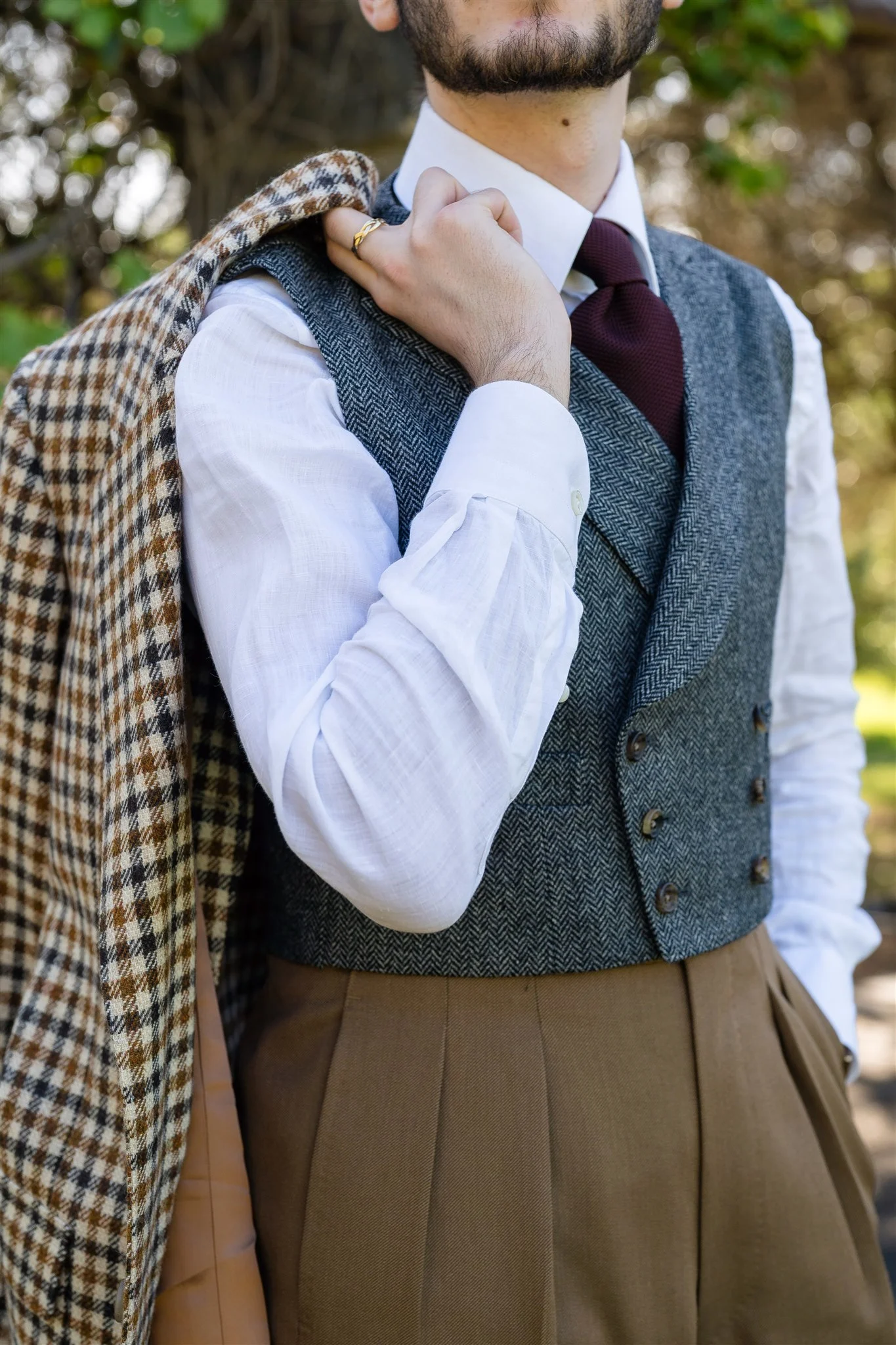 Double Breasted Waistcoat 8