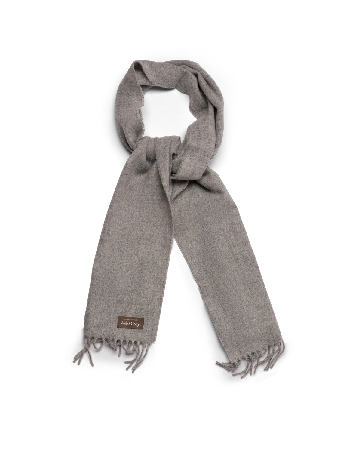 AskOkey Scarf in Light Grey