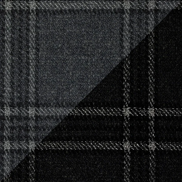 Grey Windowpane Check