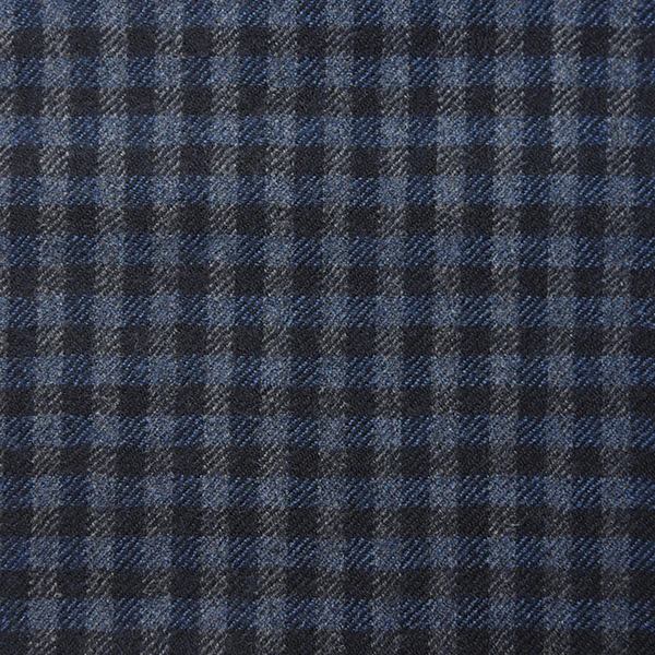 Blue, White and Navy GunClub Check