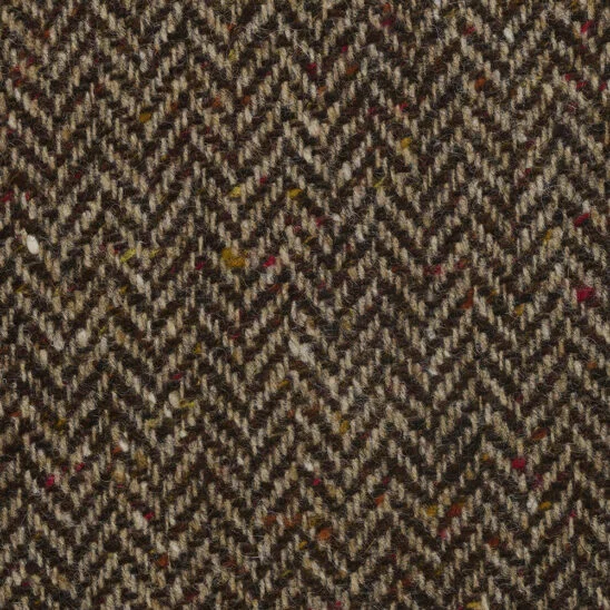 Brown Herringbone