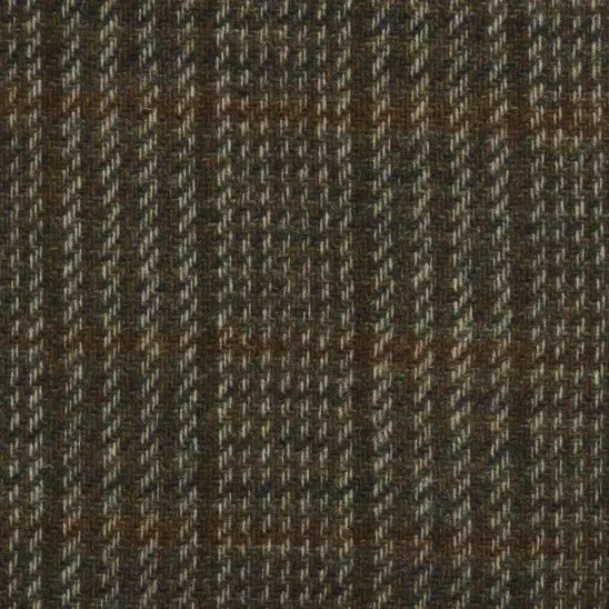 Brown and Cream Subdued Glen Check