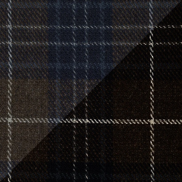 Brown and Blue CHeck