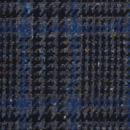 Blue and Grey Glen Overcheck
