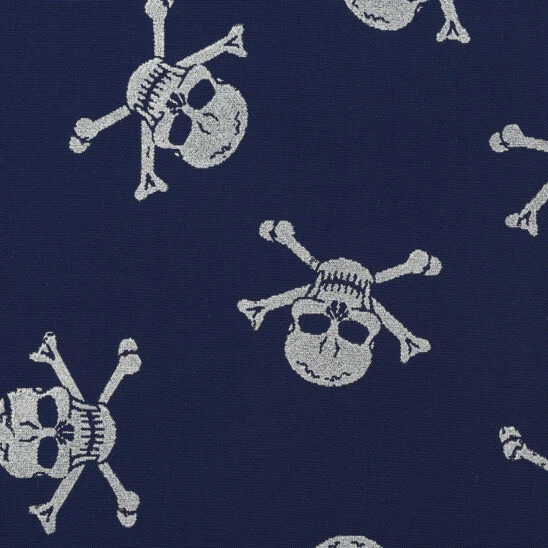 Pirate Skulls Blue
