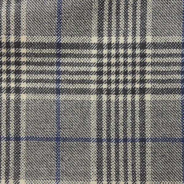 Grey and Blue Glen Check