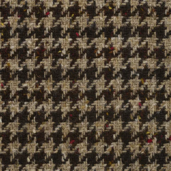 Brown and Tan Houndstooth
