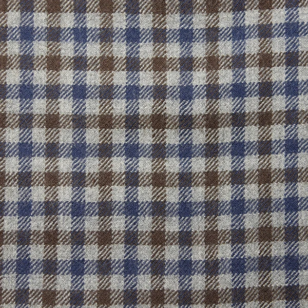 Brown and Blue GunClub Check