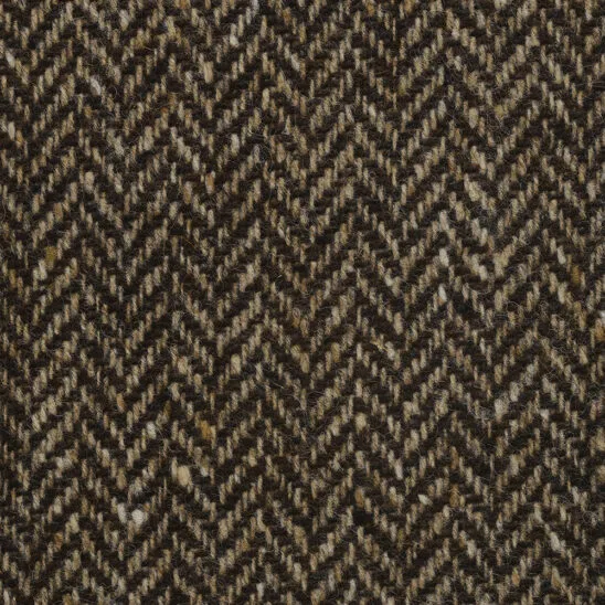 Rich Brown Herringbone