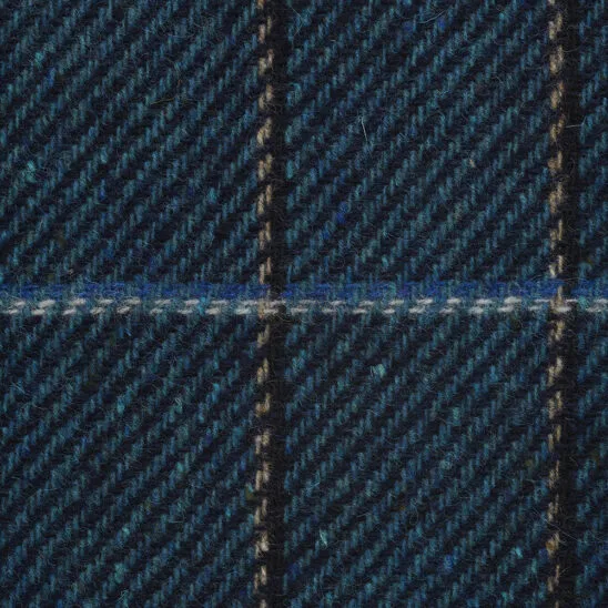 Dark Teal Windowpane