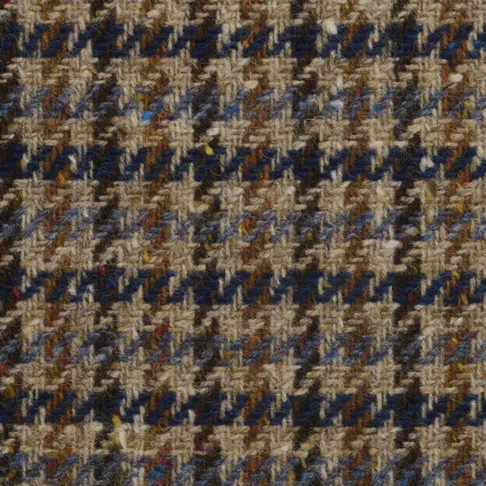 Tan and Brown Houndstooth