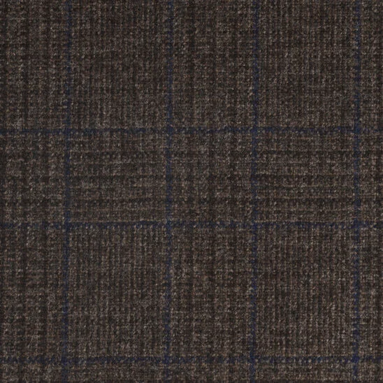 Dark Brown Glen Check