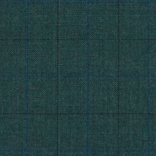Forest Green and Blue Windowpane