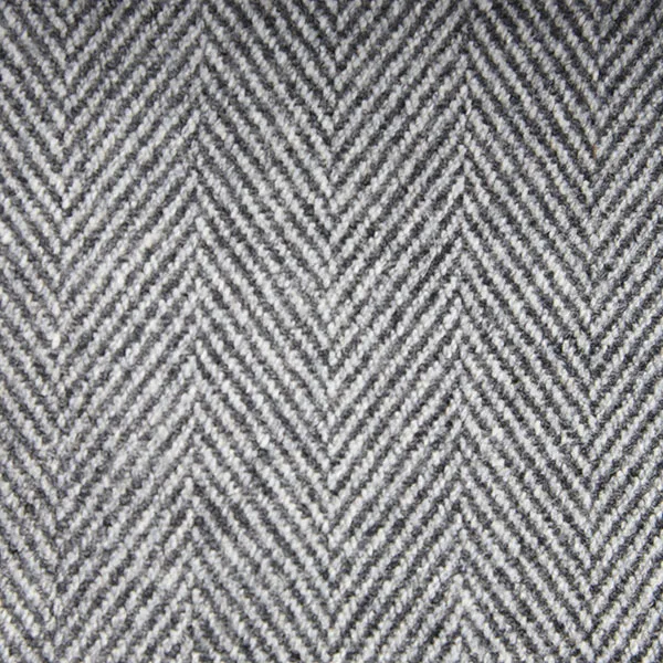 Black and White Herringbone