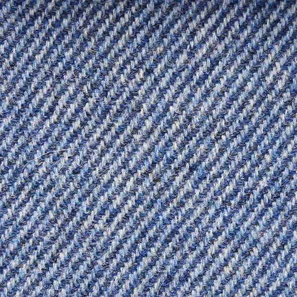 Blue and White Basketweave