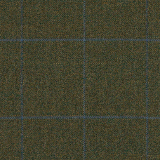 Ledger Green and Light Blue Windowpane