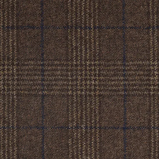 Chocolate Brown Check