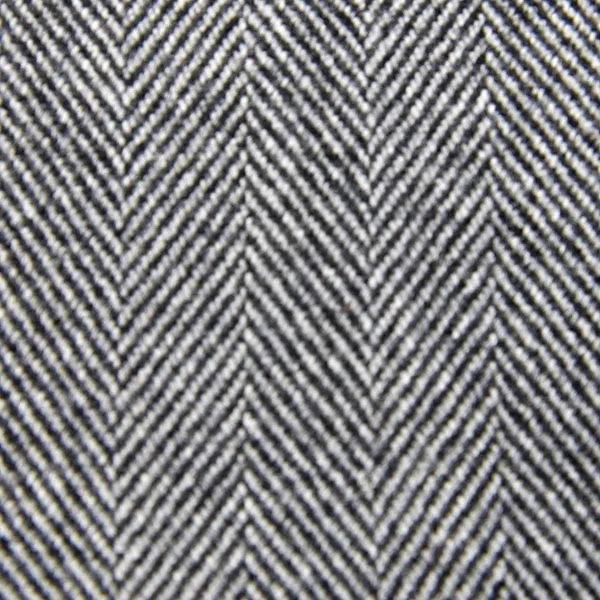 Black and White Herringbone