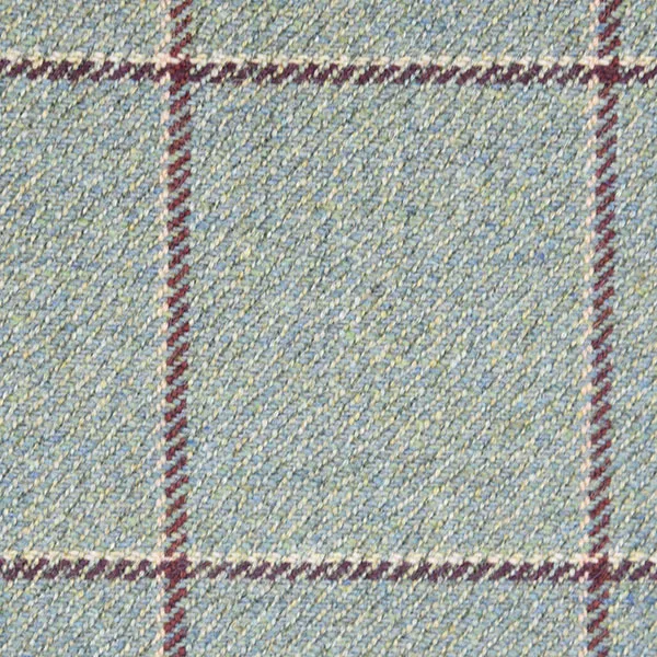 Cloud Blue and Red Windowpane