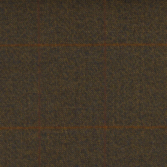 Brown and Rust Windowpane