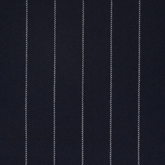 Navy Bold Pinstripe