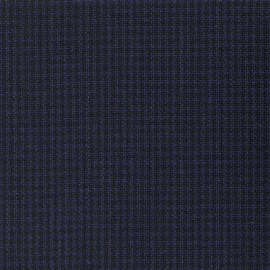 Blue and Navy Textured High Twist