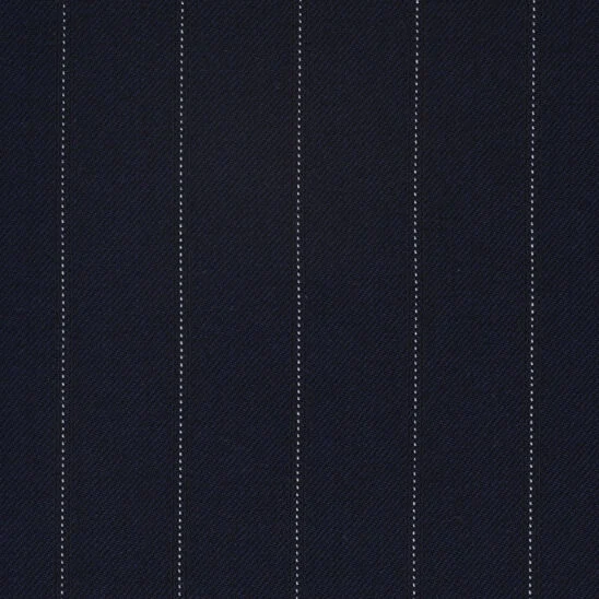 Navy Wide Pinstripe