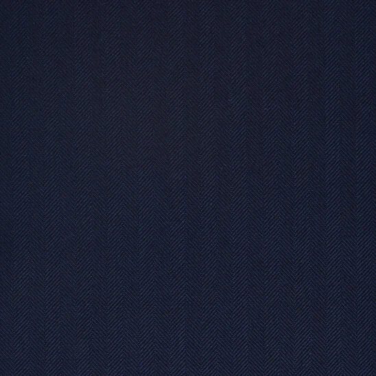 Medium Blue Herringbone
