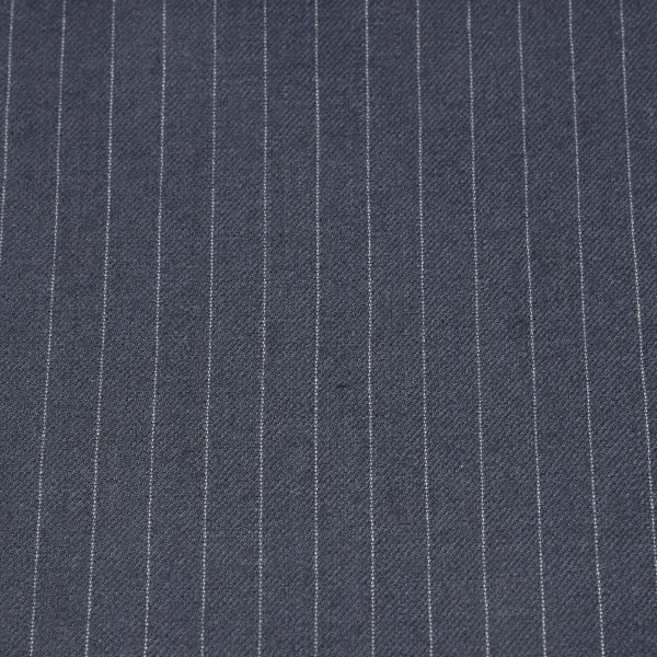 Medium Blue Pinstripe