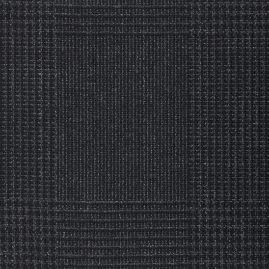Dark Grey Glen Check High Twist