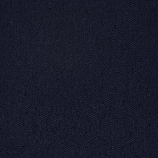 Bright Navy Herringbone