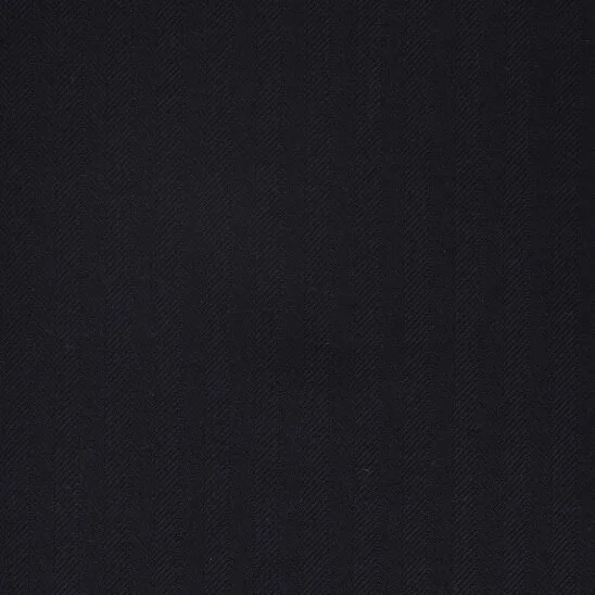 Dark Navy Herringbone