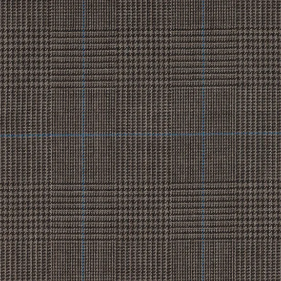 Brown POW with Light Blue Overcheck
