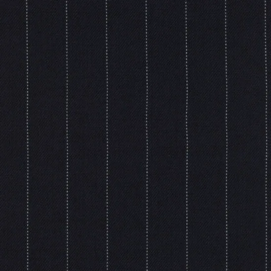Navy Pinstripe
