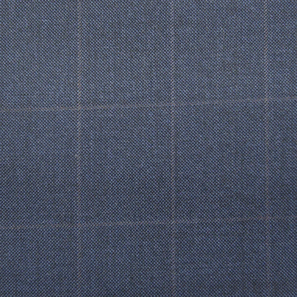 Steel Blue and Light Grey Windowpane