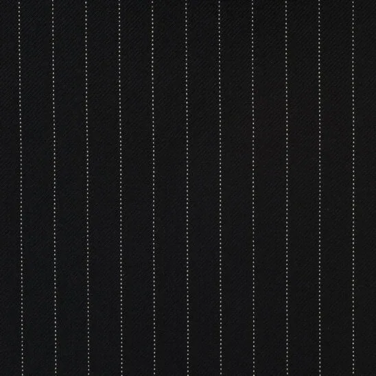 Black with Narrow Pinstripes