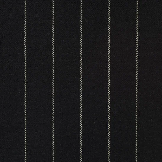 Black with Bold Pinstripes