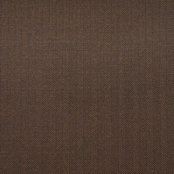 Chocolate Brown Herringbone