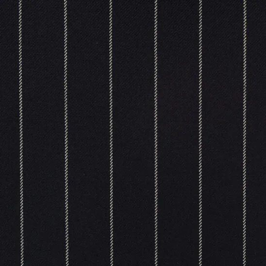Navy Pinstripe