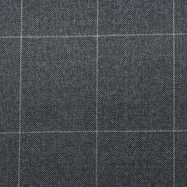 Blue Grey Speckled Windowpane
