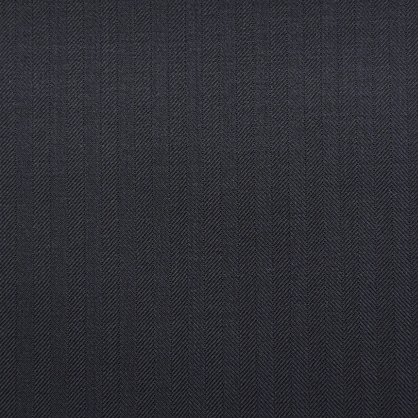 Dark Navy Herringbone