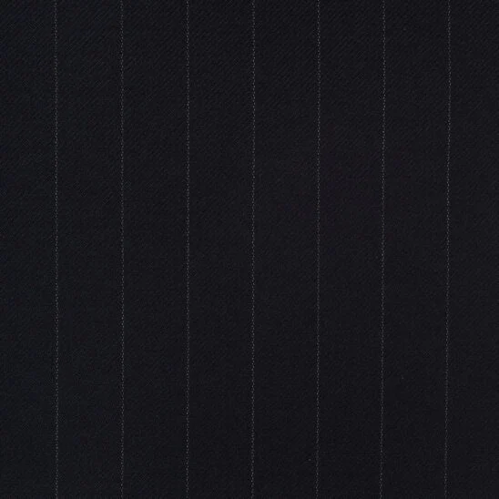 Navy Pinstripe