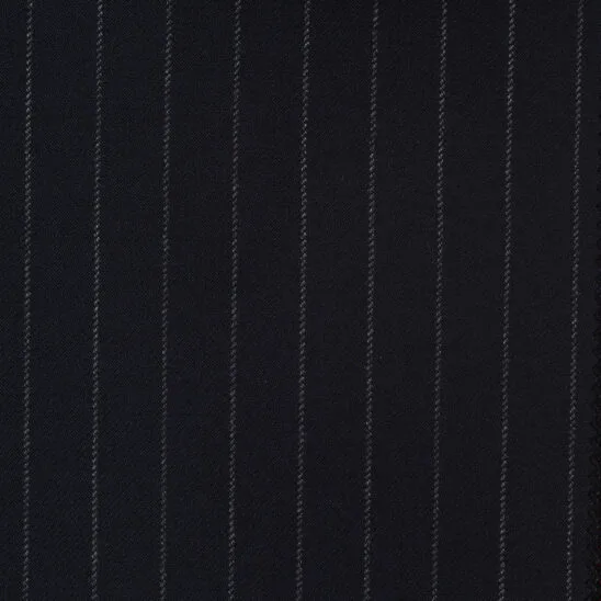 Navy Pinstripe