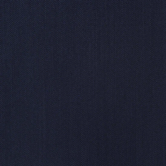 Bright Navy Herringbone