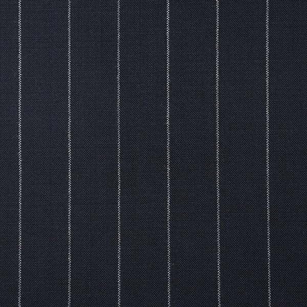 Navy and White Pinstripe