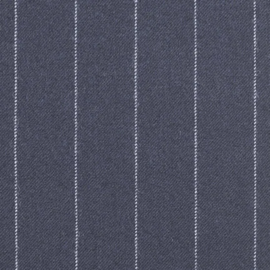 Mid Blue Pinstripe