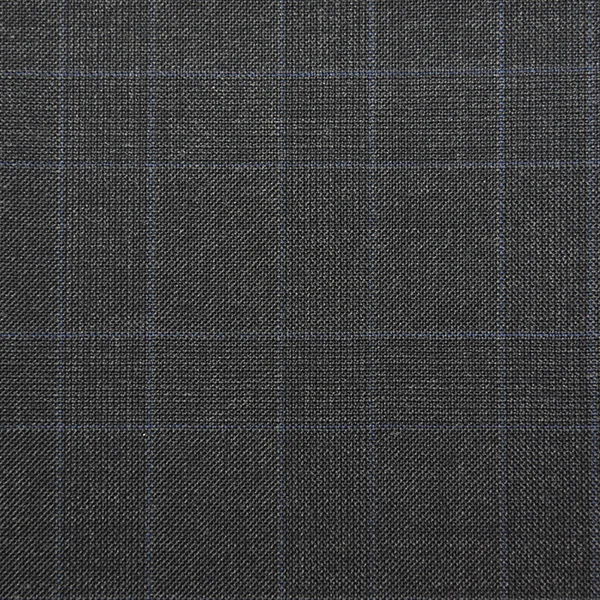 Grey Glen Check with Light Blue Overcheck