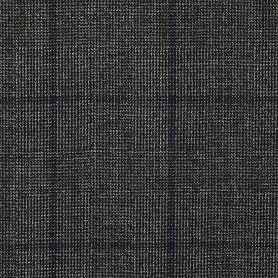 Mid Grey and Blue Overcheck